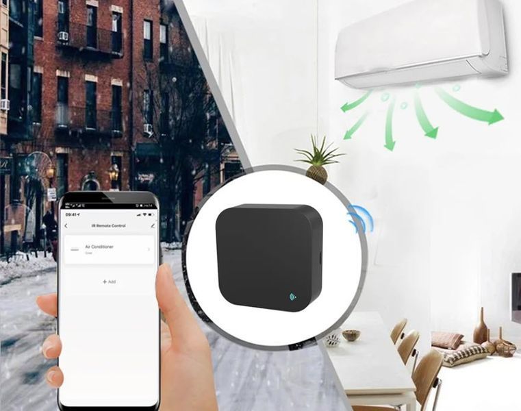 S11 Tuya WiFi+RF+IR ІЧ+радіо універсальний пульт для розумного дому Remote Control 433MHz/315MHz For Smart Home Via SmartLife for Air Conditioner ALL TV Support Alexa,Google Home 8170 фото