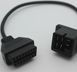 Переходник Chrysler Jeep Dodge 6 pin - OBD2 16 pin OBD2 адаптер для диагностики крайслер. 4033 фото 2