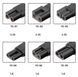 Norelco LISI набір кабелів-перехідників 8 шт (7 шт + кабель 5V USB-jack 5,5*2,1 мм) &mdash; зарядні дроти конектори роз'ємів різних форм для машинок для стриження волосся і тримерів барбершоп перукаря Shavers Razors Trimmers Philips, Remington, Wahl, Panasonic 3464-3 фото 10
