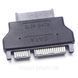Переходник Slimline (7+6 pin) CD DVD - SATA (7+15) 22pin адаптер конвертер 5221(3286) фото 3