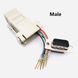 Адаптер подовжувач RS232 - RJ45 male-male (1-50 м) через виту пару UDP ком порт послідовний null modem кабель прошивки 0430-2 фото 2
