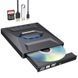 B21-Y 3-in-1 привод записывающий DVD-RW (read+write) USB 3.0 Type-C + HUB вшений Combo привод Burner, SD Card, 4312-2 фото 8