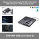 B21-Y 3-in-1 привод записывающий DVD-RW (read+write) USB 3.0 Type-C + HUB вшений Combo привод Burner, SD Card, 4312-2 фото 1