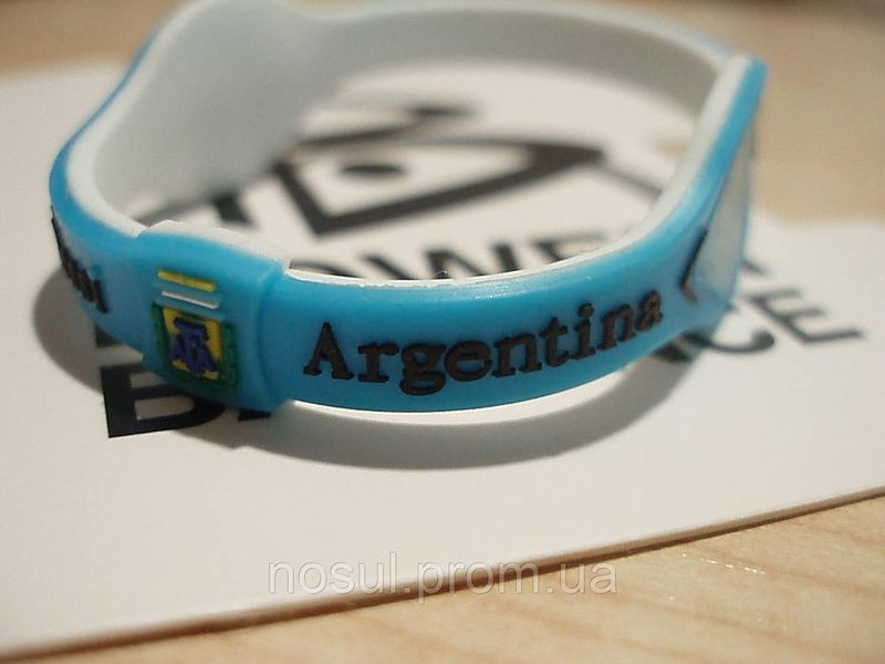 Браслет Power Balance ЧC-2022 Argentina Messi Ліонель Мессі 6577 фото