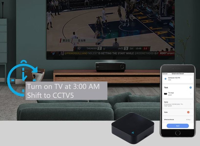 S11 Tuya WiFi+RF+IR ІЧ+радіо універсальний пульт для розумного дому Remote Control 433MHz/315MHz For Smart Home Via SmartLife for Air Conditioner ALL TV Support Alexa,Google Home 8170 фото