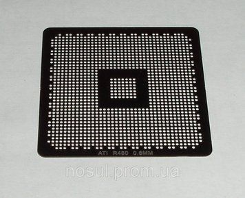 BGA шаблоны ATI 0.6 mm R480 / 215RBHAGA11 / 215RBPAGA11FF трафареты для реболла реболинг набор восстановление 4121 фото