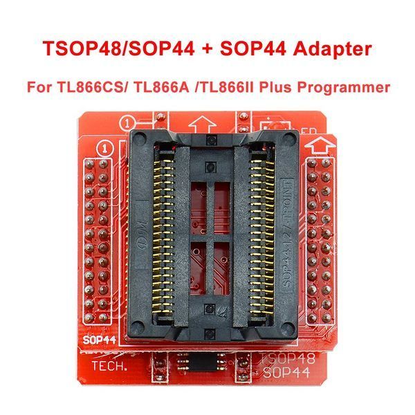 Адаптер XinGong для MiniPro TL866 TL866A TL866CS SOP44 TSOP44 SOP44/TSOP48 ZIF - под DIP40 плату-материнку v.3 4603 фото