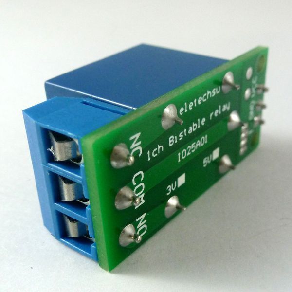 IO25A01 5V DC реле импульсное бистабильное 5V Flip-Flop Latch Relay Module Bistable Self-locking Switch Low pu 5454 фото
