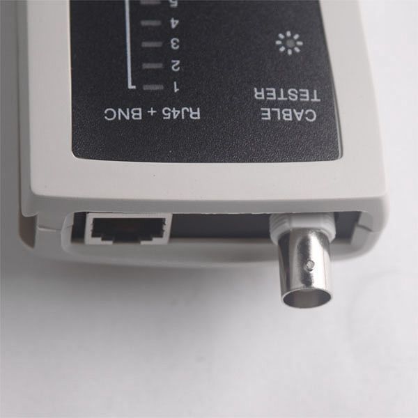 Тестер сетевой BNC/RCA/RJ45/RJ11 для витой пары и коаксиала (NS-488) 884 фото