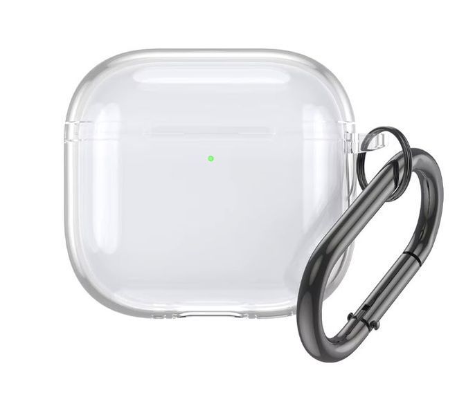 Apple Airpods4 TPU чохол силіконовий (прозорий) 8017 фото