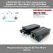 L-BDMC1000 BIDI mini (20км) медиаконвертер Gigabit SC Fiber Media (одноволоконный оптический модуль SC - 1x, RJ45 - 1x) 100/1000 М 7477(7484) фото 1