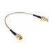 Пигтейл переходник разъем SMA Male - SMA Female (10 см) RG316 удлинитель wi-fi mikrotik female Pigtail 7604 фото 3