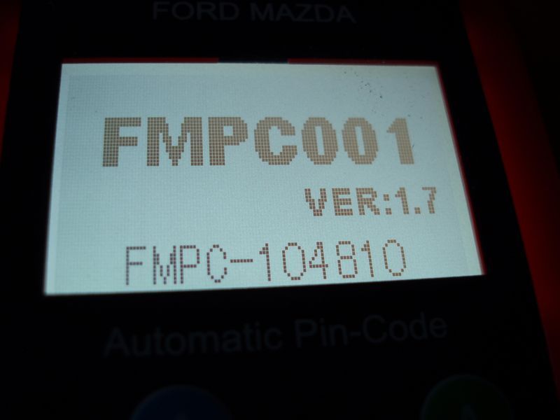 Програматор ключів + калькулятор incode FMPC001 v1.5-1.7 Mazda Ford Lincoln LandRover (він же Obdstar F100) 3951 фото