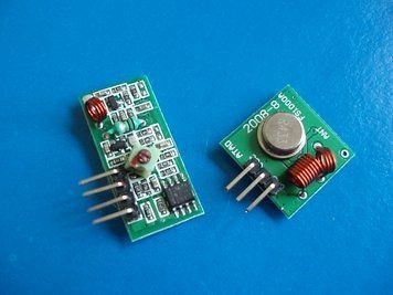 Модуль RF передатчик и приемник 433 MГц Ардуино Arduino 433 Mhz 3660 фото