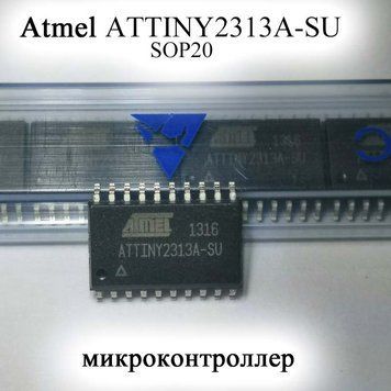 Atmel ATTINY2313A-SU чип SOP20 мікроконтролер мікросхема 6082 фото