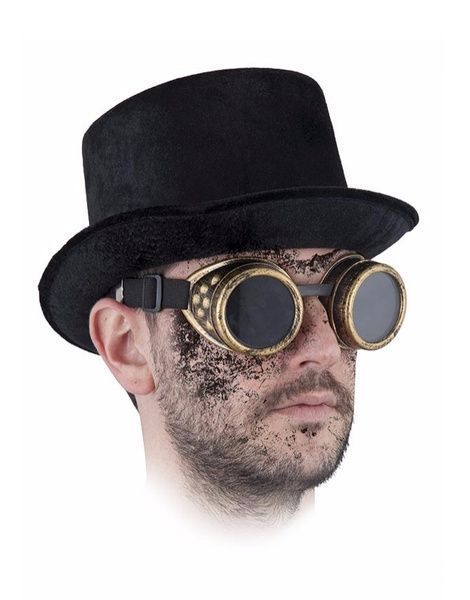 Очки ретро Gothic Glasses Готы кибер гогглы стимпанк миньоны готика 3270 фото