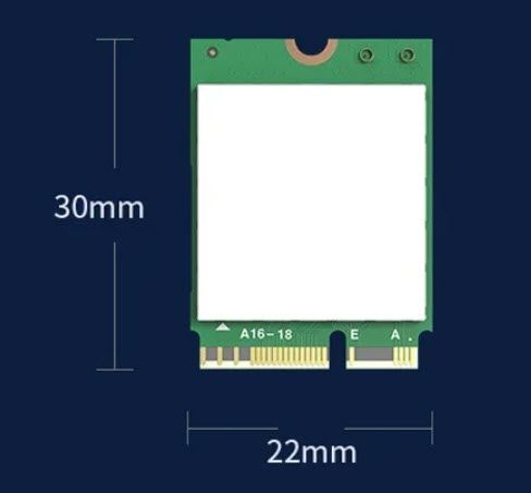 RTL8822CE M.2 5G 1200Mbps WiFi Bluetooth 5.1 мережева карта дводіапазонна &nbsp;модуль M.2 для ПК і ноутбуків 8278-2 фото