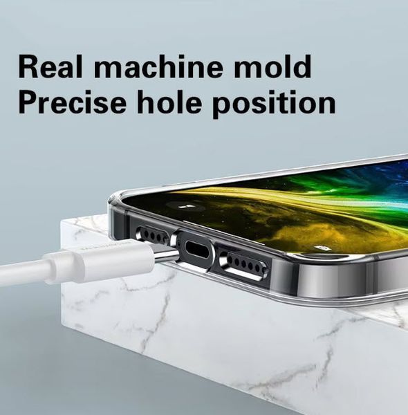 Чохол для iPhone 15 прозорий силікон 8029 фото