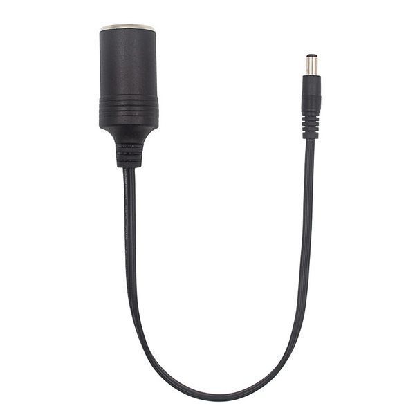 Кабель живлення перехідник 12v/24v mini jack (тато male 5.5*2.1 мм) &mdash; 12 V (роз'єм прикурювача Cigarette Socke 7807 фото