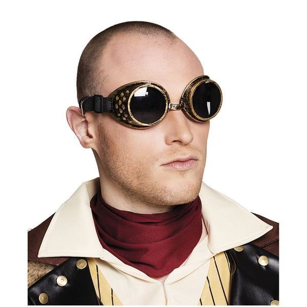 Очки ретро Gothic Glasses Готы кибер гогглы стимпанк миньоны готика 3270 фото
