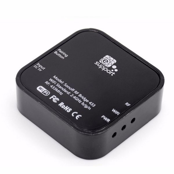 Sonoff RF Bridge WiFi 433 MHz умный вайфай радио мост умный дом подключение ворот управление сигнализацией 4876 фото
