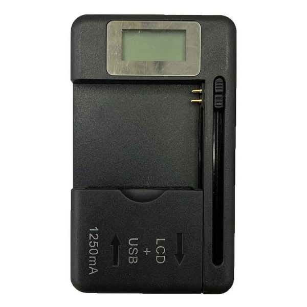 Універсальний зарядний пристрій з LCD-дисплеєм і USB-портом 7684 фото