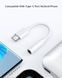 Переходник Type-C - 3.5 мм 4 pin mini jack AUX подключение наушников аудиовыход Xiaomi Huawei Motorola LeEco POCO Nubia iQOO VIVO Honor OPPO ВНИМАНИЕ:&nbsp; &nbsp;1. Если у Вашего сартфона присутствует разъем 3,5 мм для подключения наушников - то велика вероятность 8078-2 фото 4