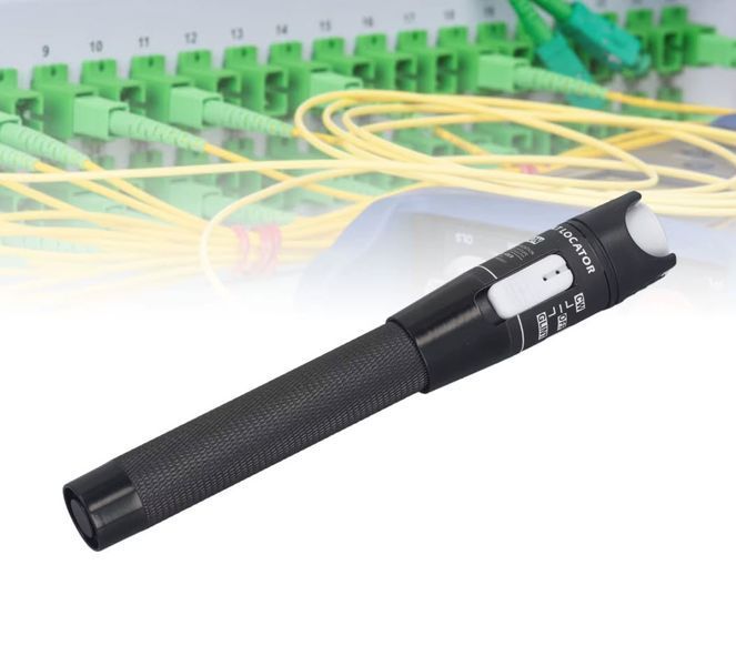 Візуальний тестер оптоволокна 80KM (80 mW км) FTTH VFL ручка-детектор пошкоджень, безконтактний, 2.5 mm універсальний конектор SC/FC/ST Fiber пошкодження кабелю шукач тестер локатор дефектоскоп оптичний 4583-4 фото