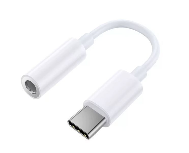 Переходник Type-C - 3.5 мм 4 pin mini jack AUX подключение наушников аудиовыход Xiaomi Huawei Motorola LeEco POCO Nubia iQOO VIVO Honor OPPO ВНИМАНИЕ:&nbsp; &nbsp;1. Если у Вашего сартфона присутствует разъем 3,5 мм для подключения наушников - то велика вероятность 8078-2 фото