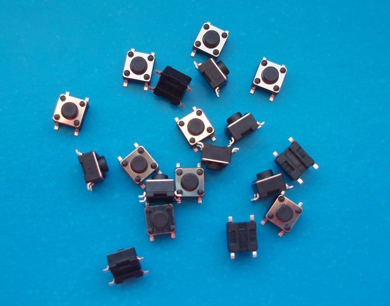 Кнопка тактовая 6*6*5 мм SMD микропереключатель Switch Momentary Tact push button 3911 фото