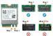 RTL8822CE M.2 5G 1200Mbps WiFi Bluetooth 5.1 мережева карта дводіапазонна &nbsp;модуль M.2 для ПК і ноутбуків 8278-2 фото 9