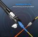 Візуальний тестер оптоволокна 80KM (80 mW км) FTTH VFL ручка-детектор пошкоджень, безконтактний, 2.5 mm універсальний конектор SC/FC/ST Fiber пошкодження кабелю шукач тестер локатор дефектоскоп оптичний 4583-4 фото 10