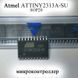 Atmel ATTINY2313A-SU чип SOP20 микроконтроллер микросхема 6082 фото 1