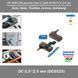 PD 100W LED дисплей (Type-C, GaN) 5A 20V 5.5*2.5 мм (Acer, Asus, Toshiba, Lenovo, Samsung) переходник адаптер для зарядного устройства коннектор для БП угловой 7062-2 фото 1