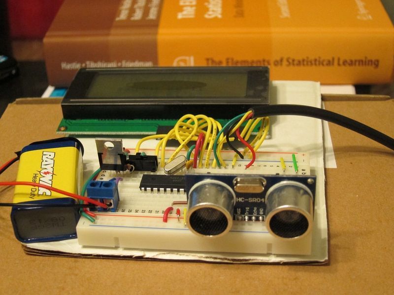 Дальномер HC-SR04 датчик расстояния ультразвуковой Distance Measuring Transducer Sensor дальномер 2010 фото