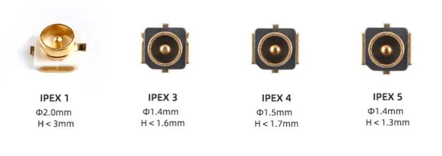 IPEX3 роз'єм конектор SMD (IPEX IPX) під паяння серія 3 покоління Connector SMT Solder PCB Antenna Socket Jac 7784 фото