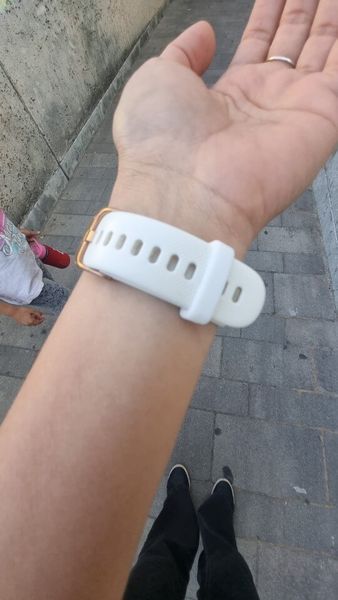 Кольцо держатель LOOP (20 мм) тренчик "с зубом" БЕЛЫЙ для ремешка Garmin Fenix 5S 6S Casio Seiko 7097 фото