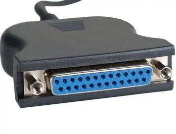 Адаптер USB &mdash; LPT (IEEE 1284) 25 pin мама 0510 фото