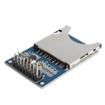 Arduino картридер SD SDHC (microSD TF miniSD через переходник) Card модуль слот Reader ARM MCU с функциями чте 2013 фото