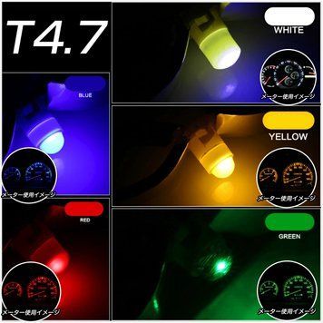 T3 Led Canbus (3030 SMD) світлодіодна лампа автомобільна (колір ЧЕРВОНИЙ) світлодіод панель приладів підсвічування (1 шт) 5898 фото