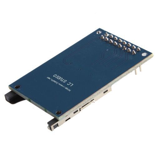 Arduino картридер SD SDHC (microSD TF miniSD через переходник) Card модуль слот Reader ARM MCU с функциями чте 2013 фото