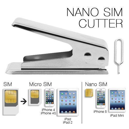 SIM Cutter SIM->NanoSIM Каттер (обрезатель СИМ карт в размер нано сим) резак 2487 фото