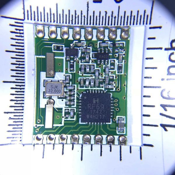 RFM69HW-433S2 Hope RF приймання передавач трансміттер радіомодуль 120dBm 433Mhz RF Transceiver 6689 фото