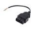 Колодка OBD2 male "папа" с кабелем 16 жил разъем расплетенка наконечник (переходник любой распиновки) 3525 фото 4