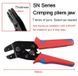 Сменная матрица SN-03H (губки jaw) для обжимных клещей, шестигранный обжим коаксиального кабеля RG-58/59 TNC/SMB/SMA/BNC 6 размеров 1.07-4.52 мм, ширина паза 4 мм 6839-2 фото 5