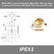 IPEX1 MHF1 разъем коннектор SMD (IPEX IPX) под пайку серия 1 поколение Connector SMT Solder PCB Antenna Socke 7782 фото 1