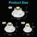 T3 Led Canbus (3030 SMD) світлодіодна лампа автомобільна (колір ЧЕРВОНИЙ) світлодіод панель приладів підсвічування (1 шт) 5898 фото 9