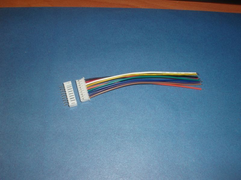 JST-PH 9 pin 8S (крок 2.0 мм) роз'єм мама-тато кабель 10 см iMAX B6 7.4v LiPo для балансування 6261 фото
