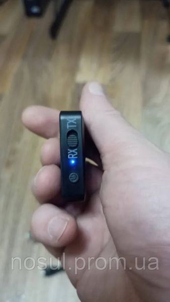 KN321 BT AUX аудио приемник-передатчик беспроводный блютуз (Bluetooth 5.0) встроенная АКБ 200 mAh подключение 7664 фото