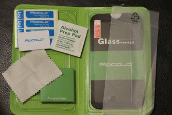 Mocolo для iPhone 6G стеклянная противоударная пленка (оригинал, блистер пак) HD Super Amoled 3033 фото